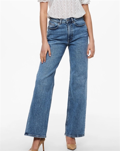 Juicy HW Wide Leg Jeans - Only